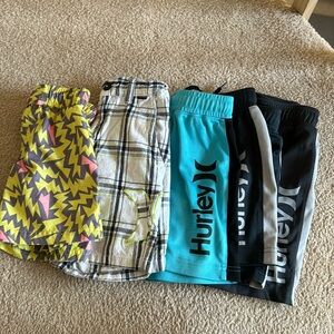 5 Pack Hurley Shorts